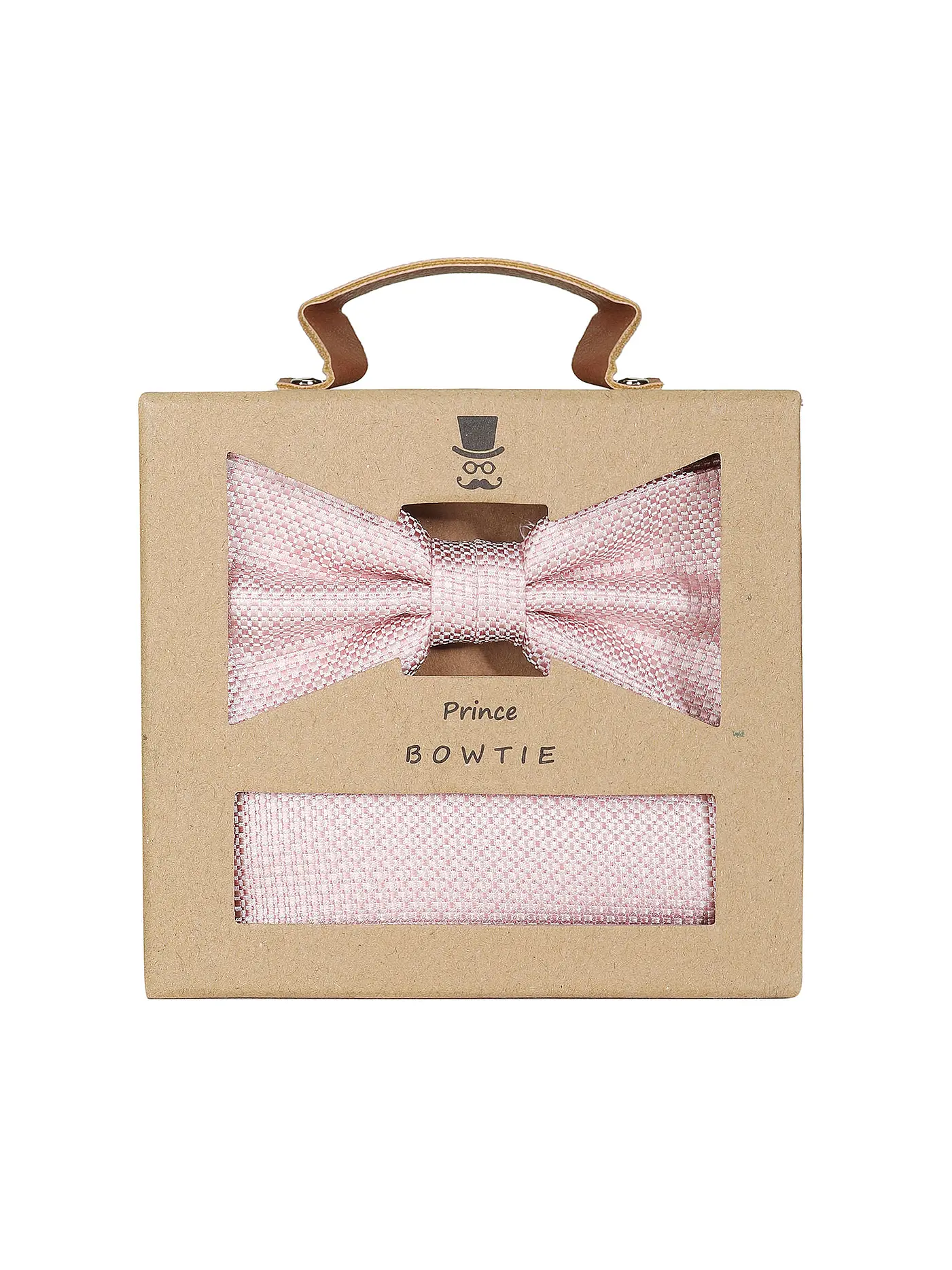 SEIDENFALTER | Geschenkset - Fliege und Stecktuch | rosa